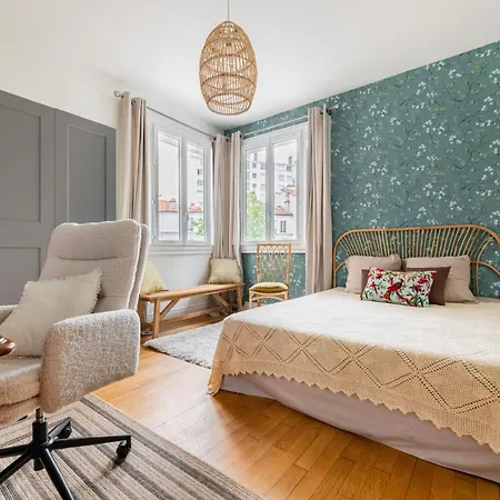 Chic Bohemian 73m2 Near Parc Des Princes Apartment